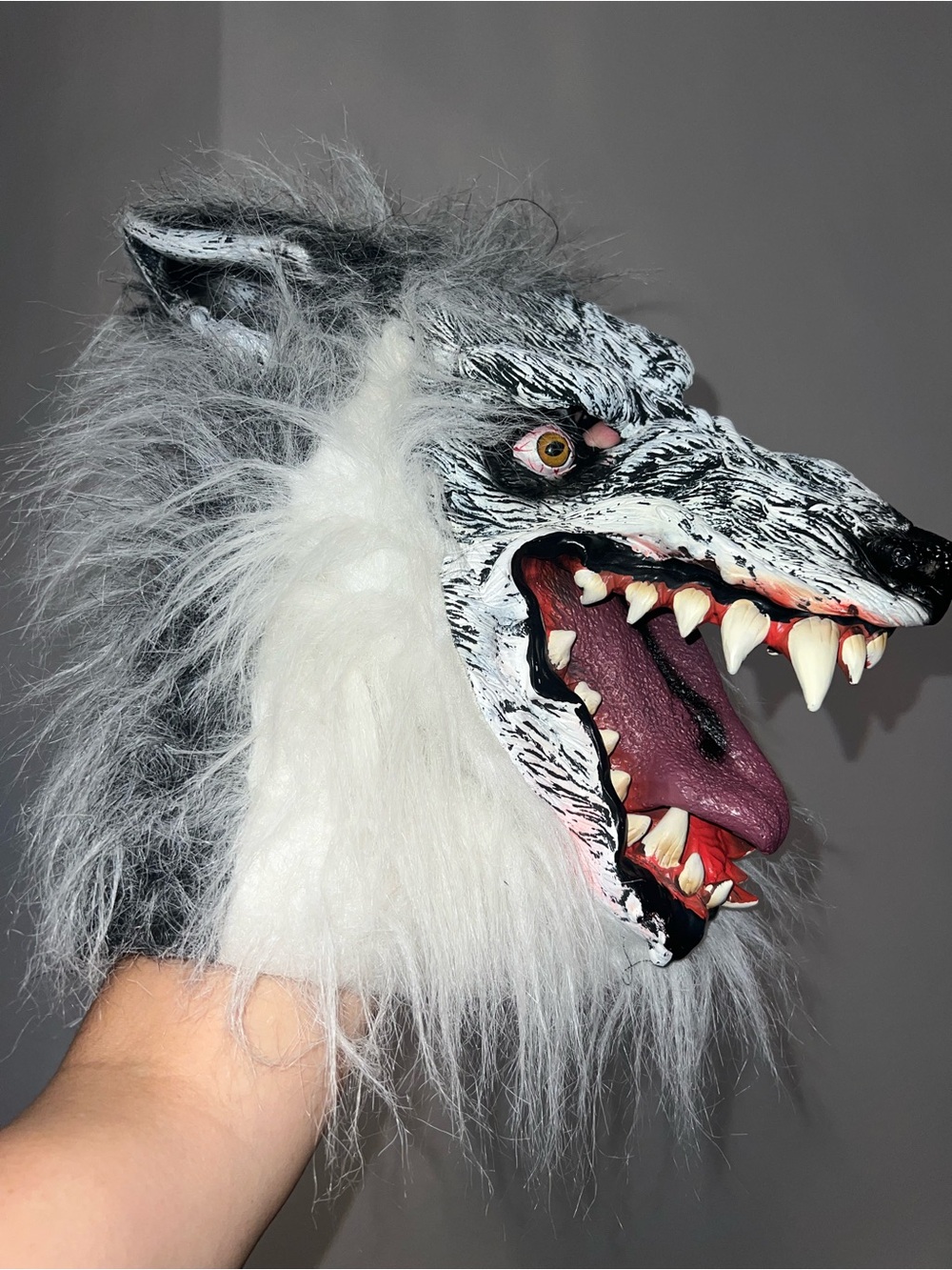 Werewolf Halloween Costume Head